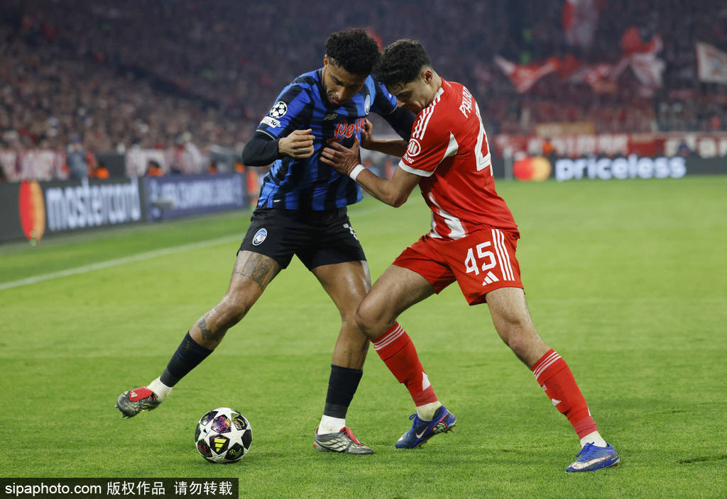 意甲独苗出局！欧冠-凯恩双响 拜仁4-1亚特兰大总分10-2晋级